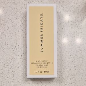 Summer Fridays SPF 30 Mineral Milk Sunscreen - Yellow & White